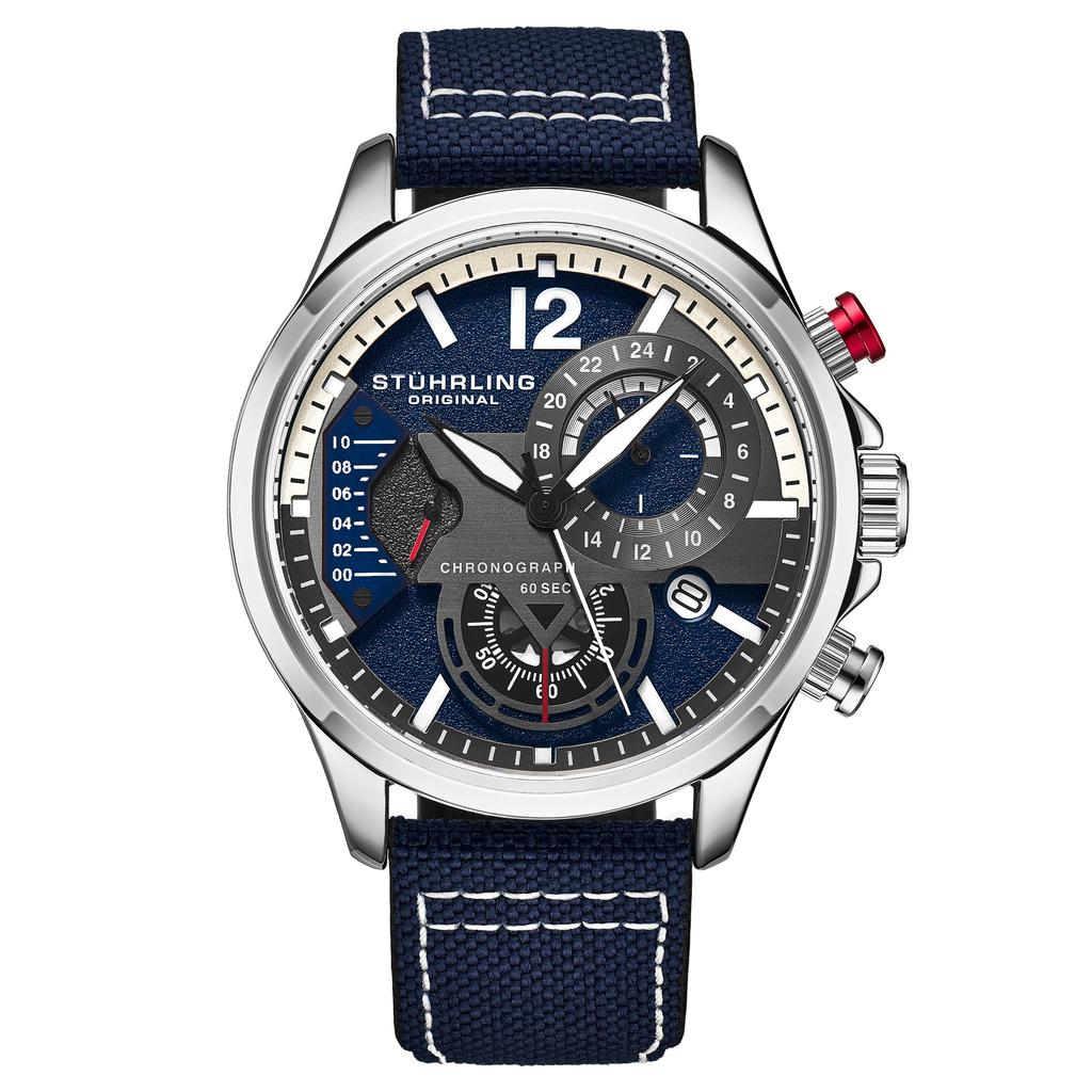 Stuhrling Original 909 Quartz 45mm Aviator