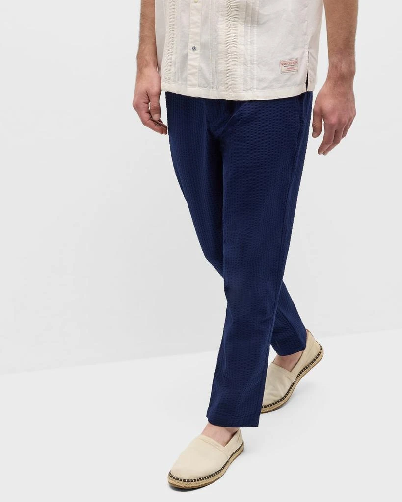 Scotch & Soda Men's Finch Seersucker Joggers 6