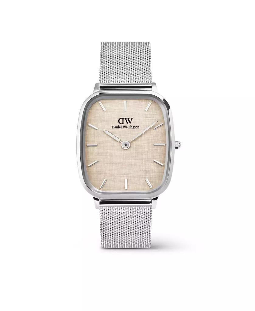 Daniel Wellington Men's Analog Silver Tone Stainless-Steel Watch, 32mm