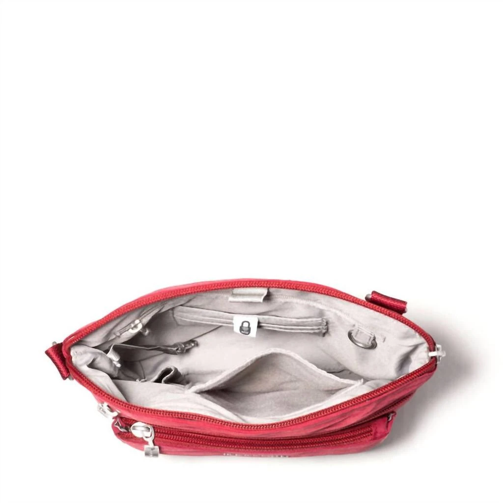 Baggallini Modern Pocket Crossbody Bag In Crimson Red 4