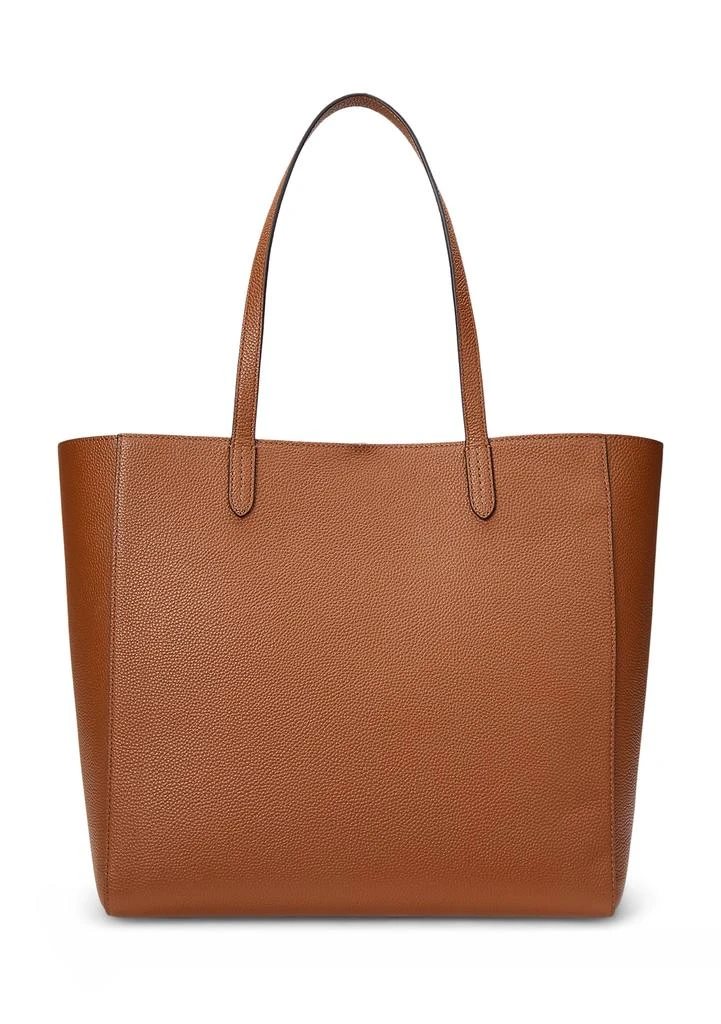 Ralph Lauren Pebbled Leather Large Cameryn Tote Bag 3
