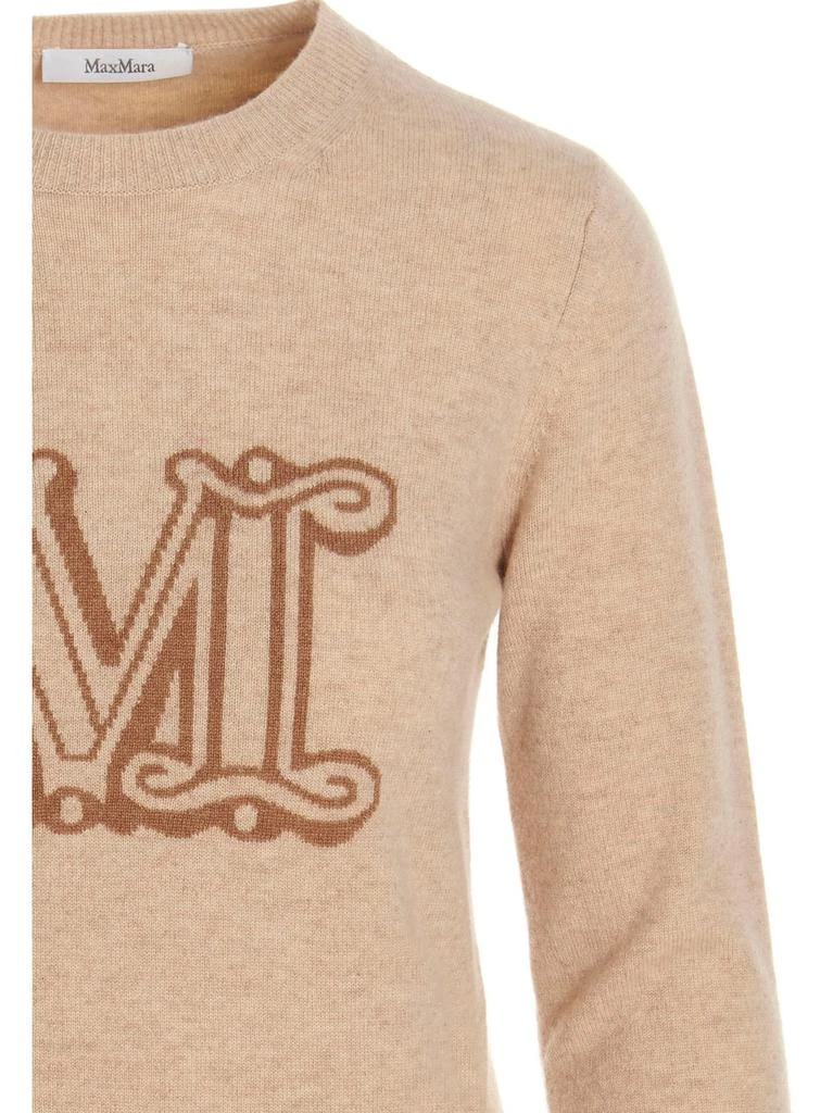 Max Mara Max Mara Logo Detailed Long-Sleeved Jumper 3