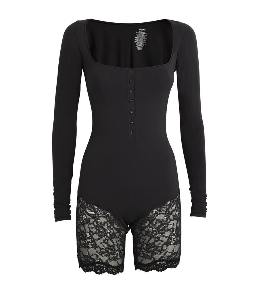 SKIMS Lace Fits Everybody Onesie 1