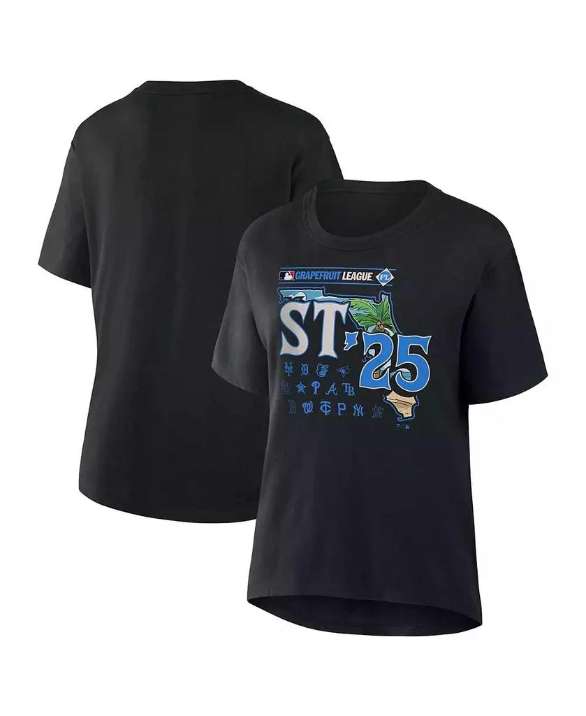 Fanatics Women's Black MLB 2025 Spring Training Grapefruit League T-Shirt 1
