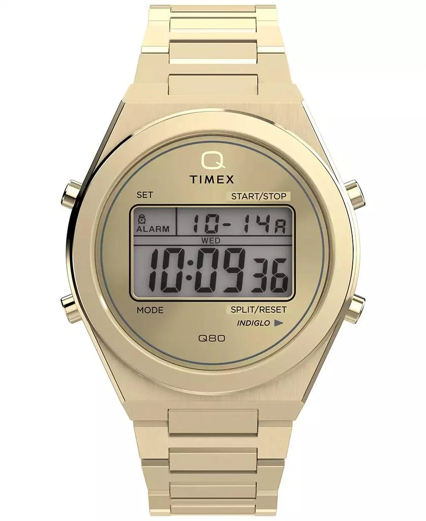 Timex Men's Quartz Digital Gold-Tone Stainless Steel Watch, 39mm 1
