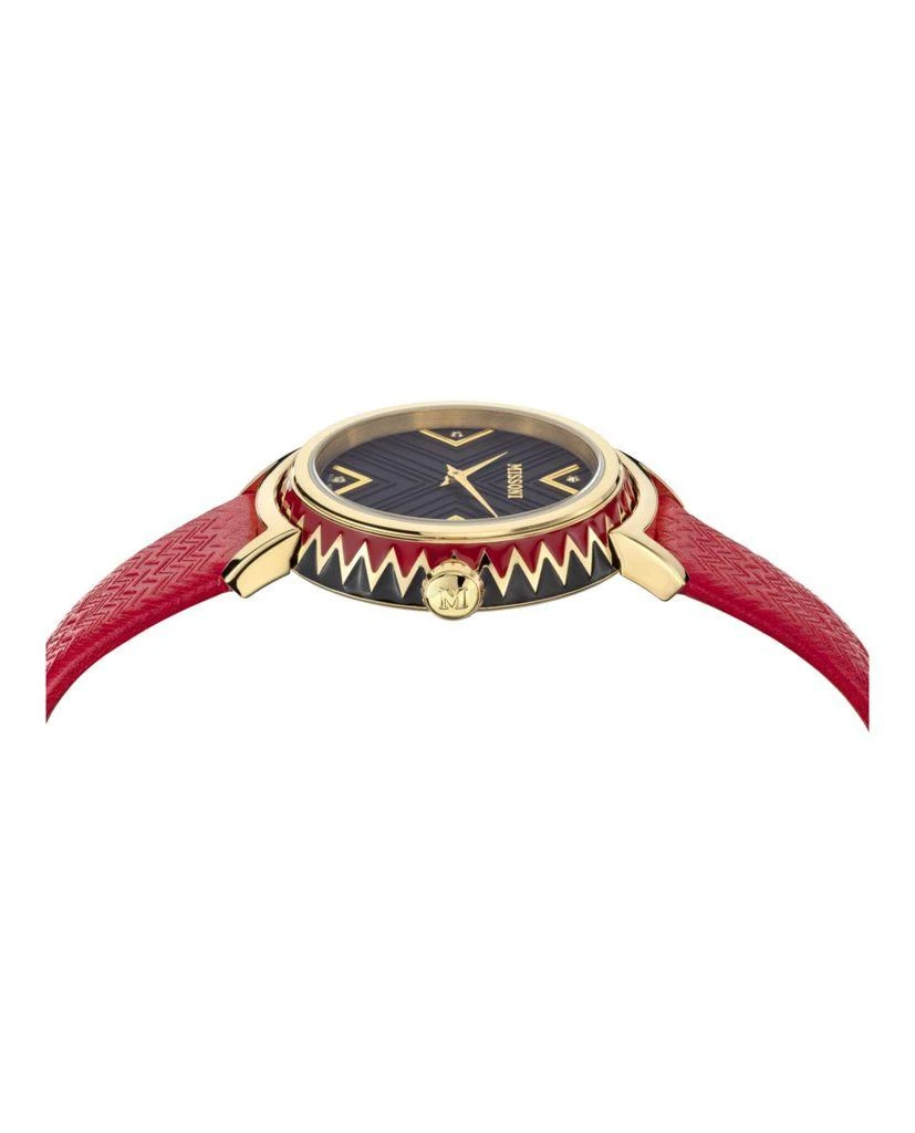Missoni Missoni Missoni Chevron Leather Watch 2