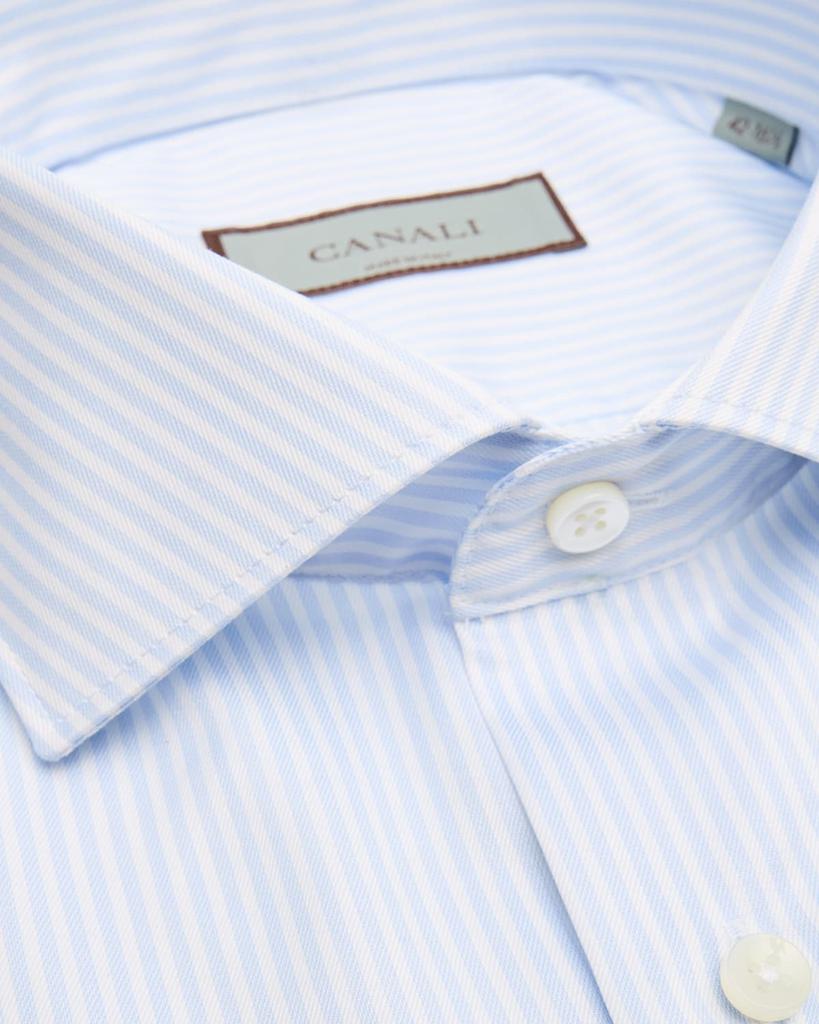 Canali Men's Pinstripe Long-Sleeve Shirt