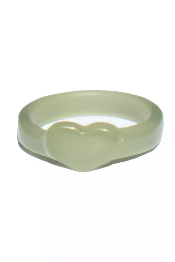 seree Heart — Jade ring