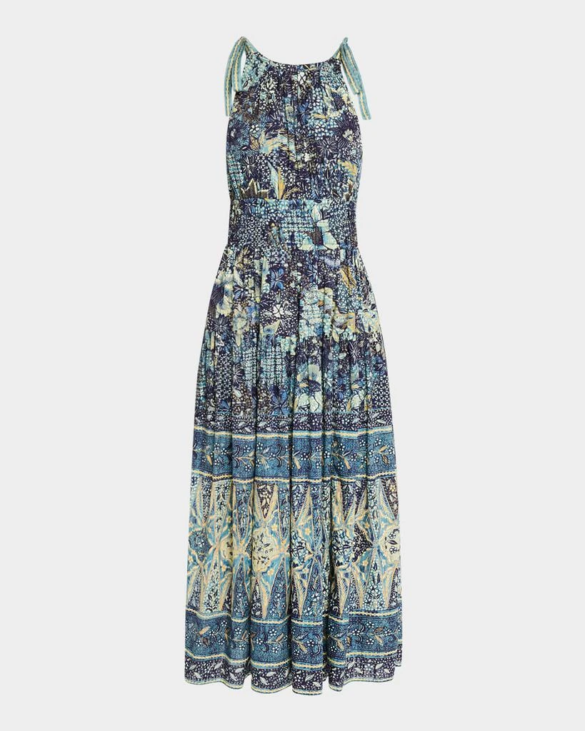 Ulla Johnson Essie Printed Sleeveless Midi Dress 1
