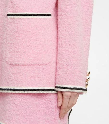 Miu Miu Wool-blend bouclé cardigan 5