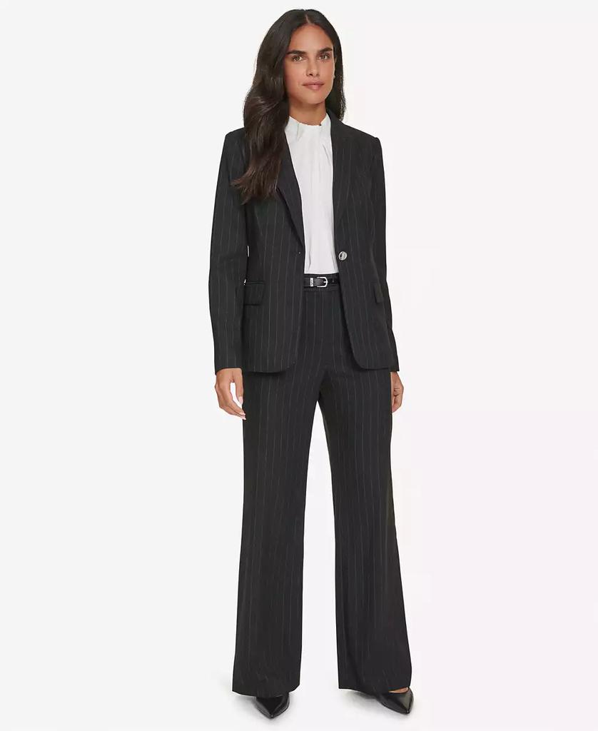 Calvin orders Klein women's pinstripe grey blazer, size 12