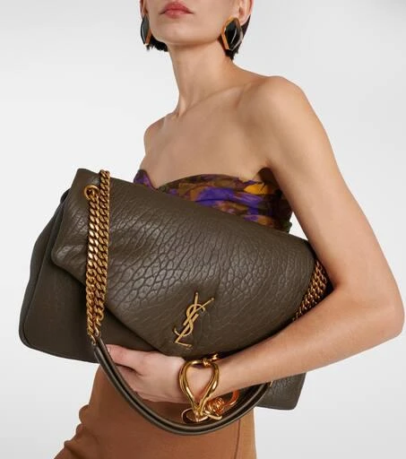 Yves Saint Laurent Calypso Large leather shoulder bag 2