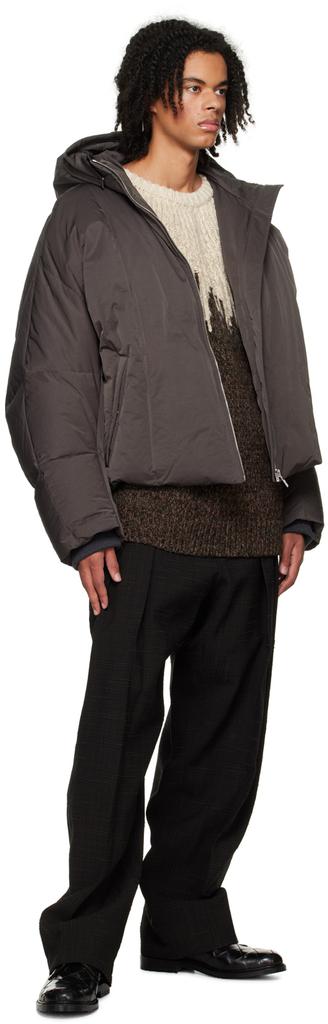 Bottega Veneta Gray Zip Down Jacket - Coats - Save Extra 10