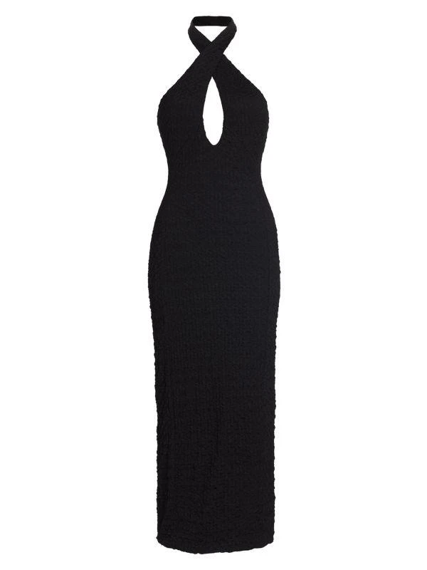 LaMarque Milca Textured Keyhole Dress 6