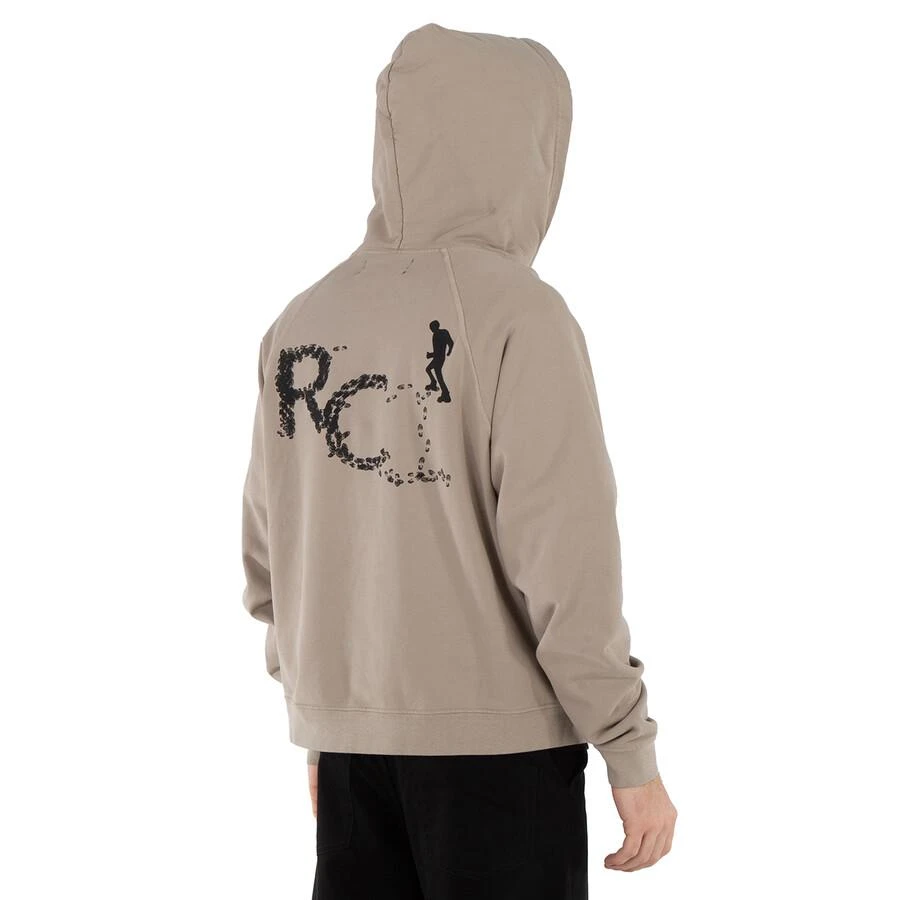 Reese Cooper Men's Grey Desire Paths Hooded Sweatshirt 3