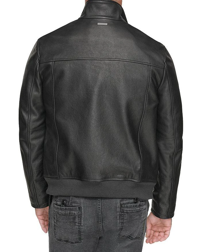 Andrew Marc Lindley Leather Bomber Jacket 4