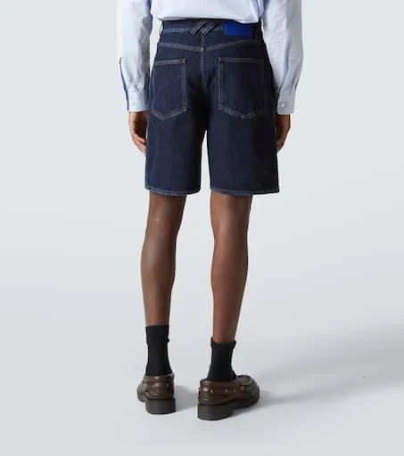 Burberry Mid-rise denim shorts 4