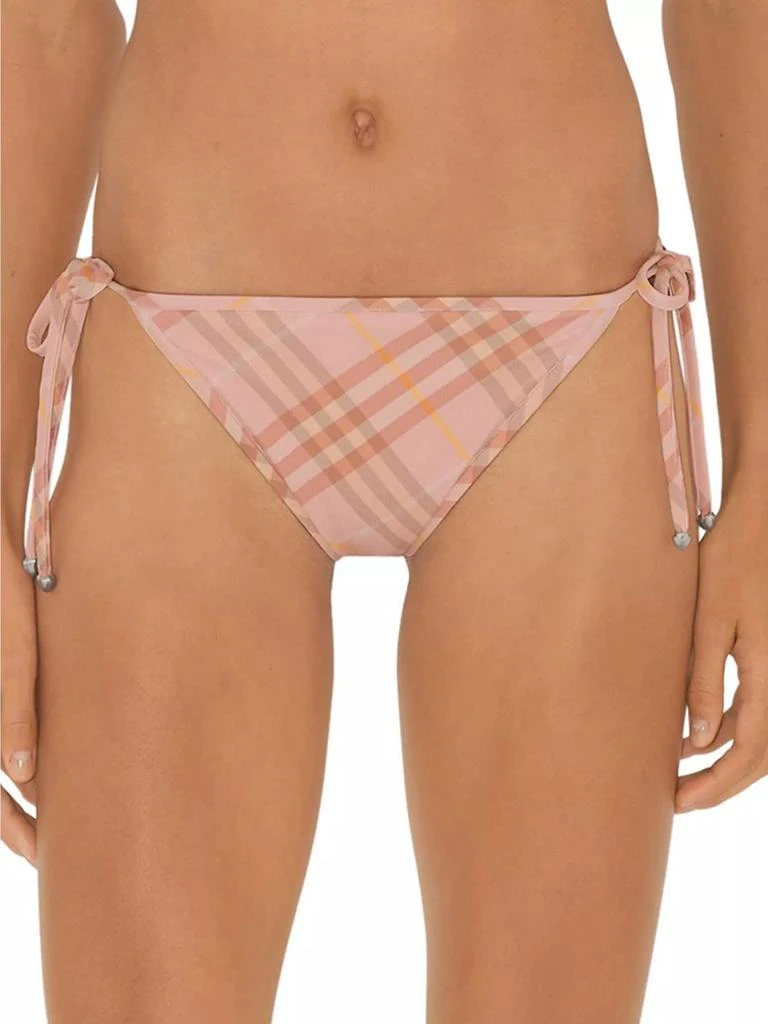 Burberry Check String Bikini Bottom 4