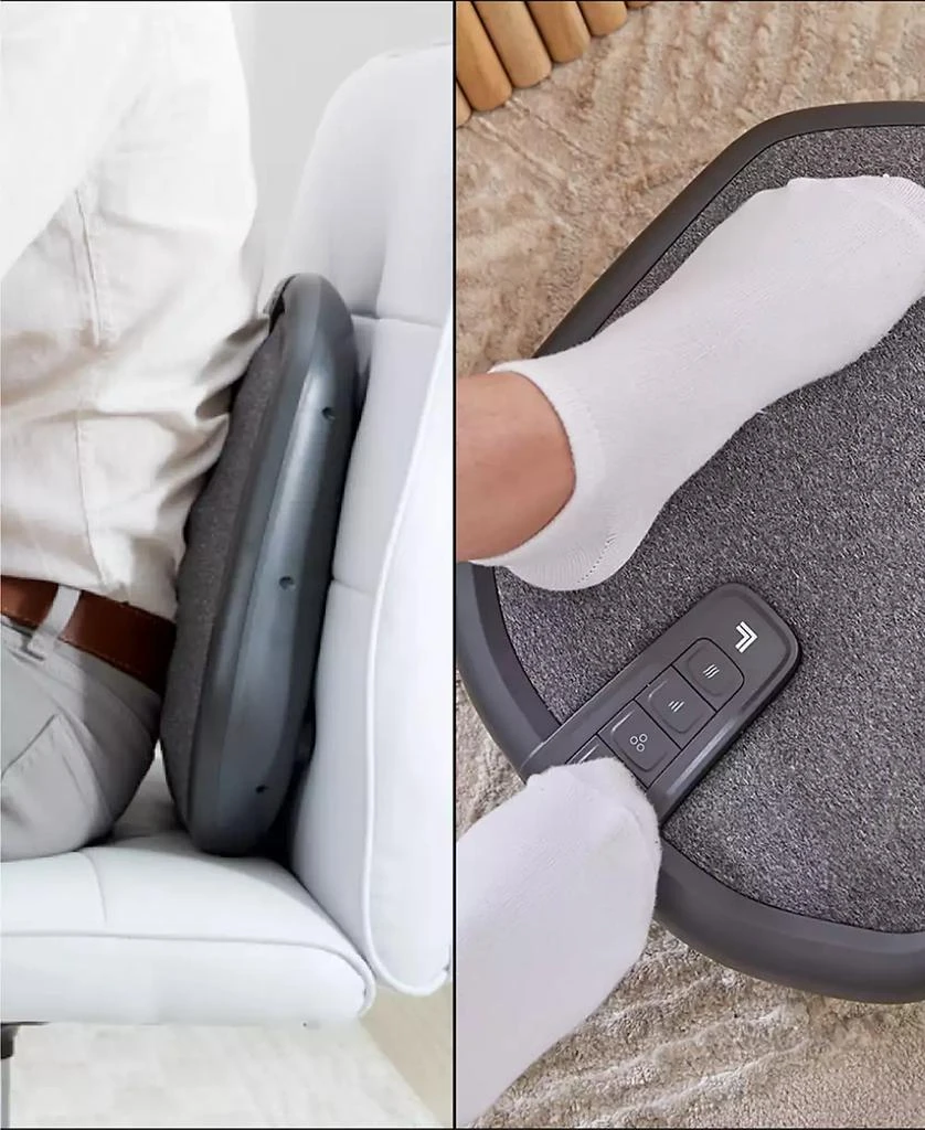 Sharper Image Shiatsu Foot and Back Massager with Heat 4