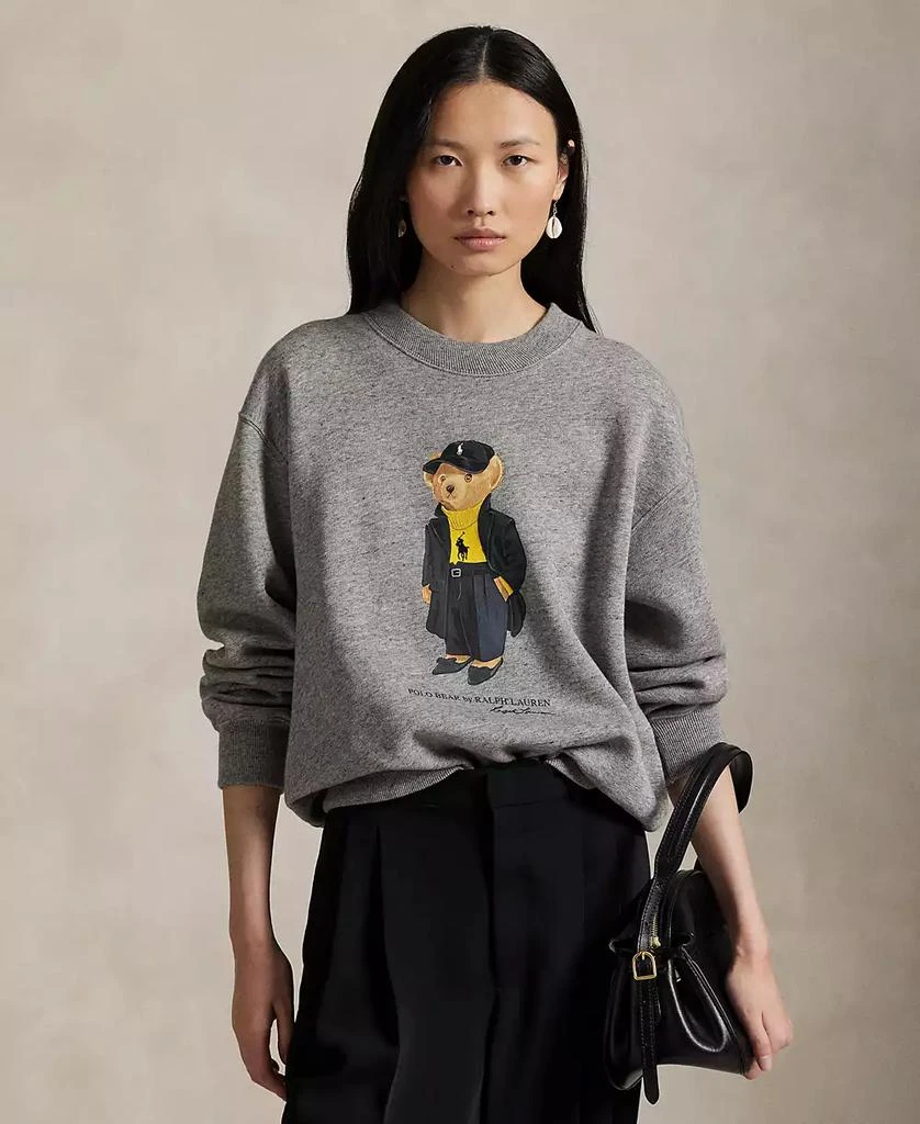 Ralph Lauren Women's Polo Bear Fleece Crewneck Sweatshirt 1