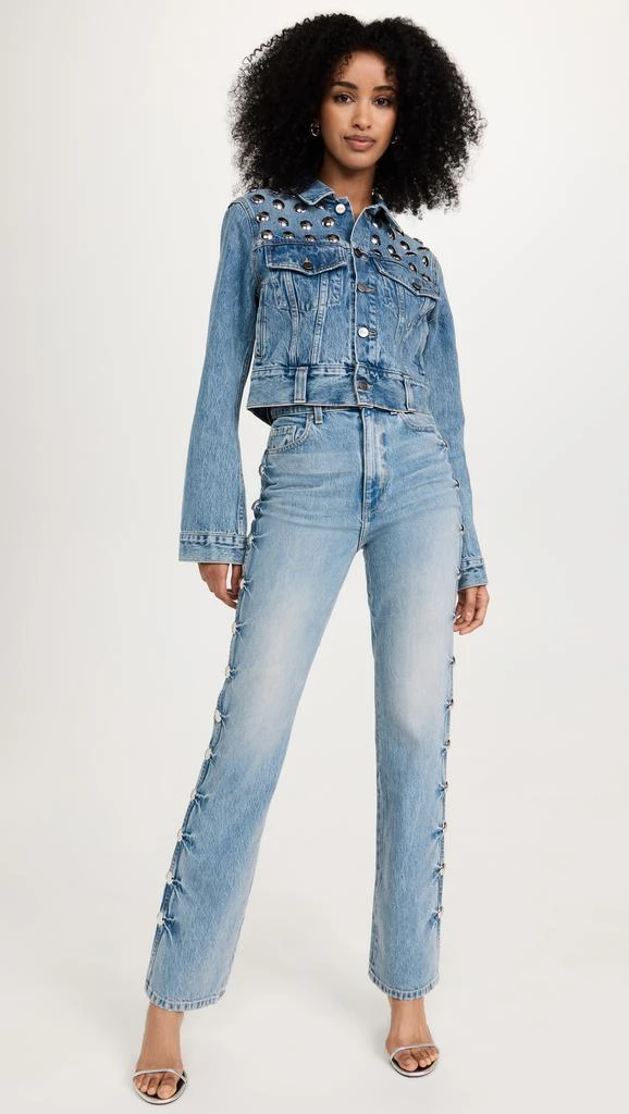 Khaite Studded Danielle Jeans 7