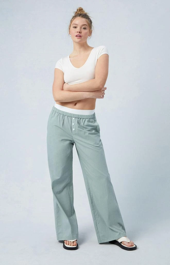PacSun Exposed Waist Boxer Pants 1