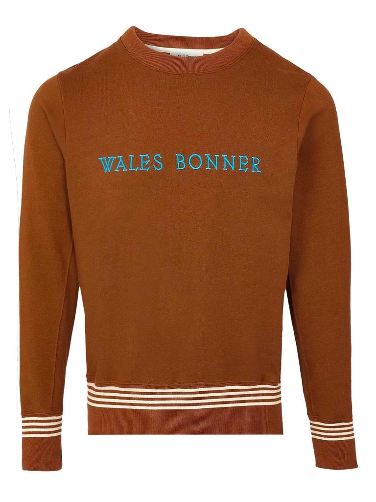 WALES BONNER Logo Embroidery Tie Dye Sweatshirt - Hoodies