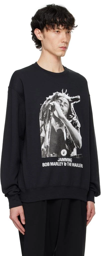 Wacko Maria Black Bob Marley Crewneck Sweatshirt 2
