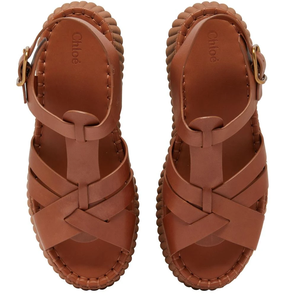 Chloé Nama wedge sandals 5