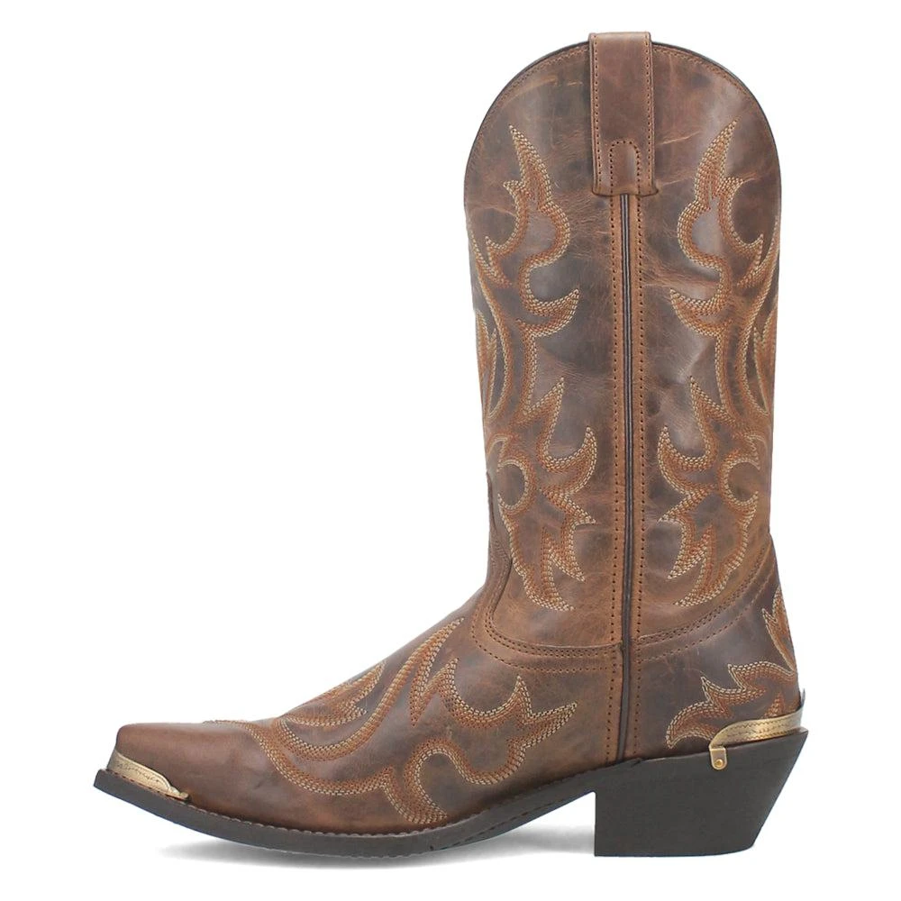 Laredo Jameson Embroidered Snip Toe Cowboy Boots 3