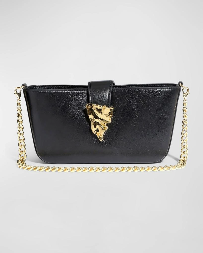 Alexis Bittar The Crumple Convertible Leather Crossbody Bag 1