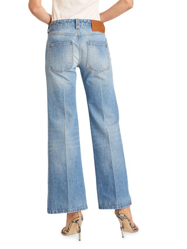 Victoria Beckham Edie High-Rise Wide-Leg Jeans