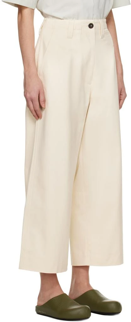 Studio Nicholson Off-White Asher Trousers 2