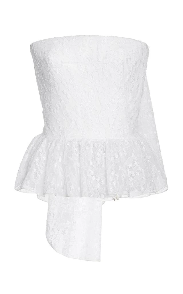 Givenchy Givenchy Cape-Back Lace Corset Top - Moda Operandi 1