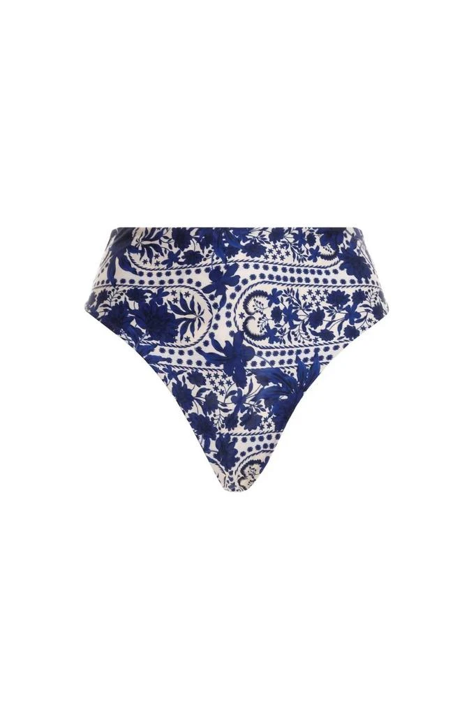 Agua Bendita Penelope Reversible Bikini Bottom In Embellished 4