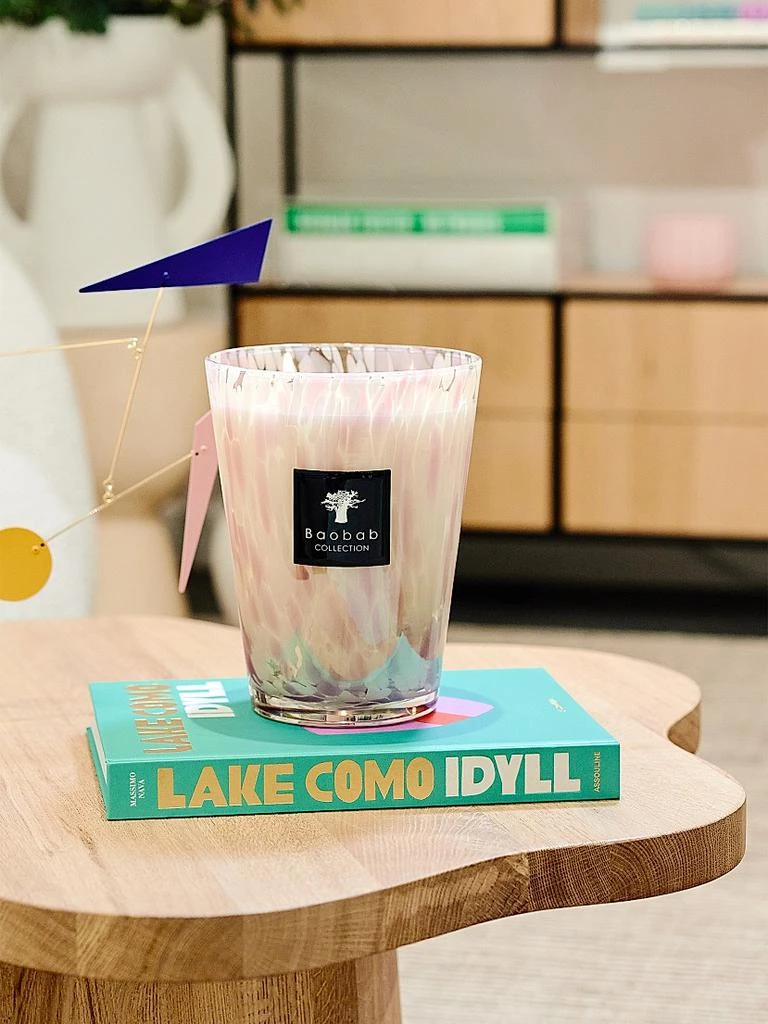 Baobab Collection Pearls White Pearl Candle 9