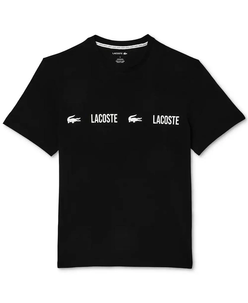 Lacoste Men’s Logo Band Lightweight Sleep Tee 5