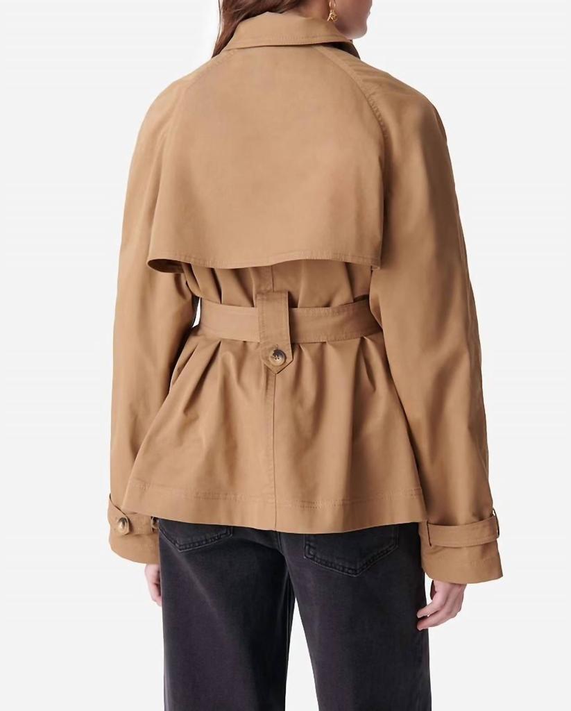VANESSA BRUNO Dublin Trench In Biscuit