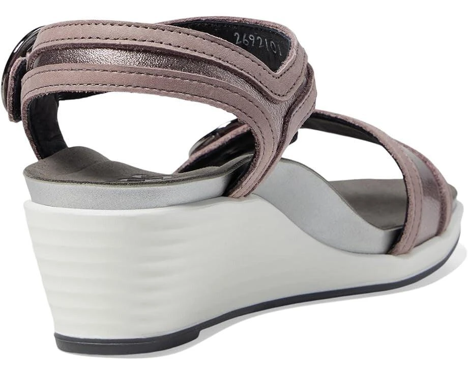 SAS Seight Sandal Women's US 9.5 Wisteria Ankle Strap Wedge Heel Slip-On ZOGG32 4