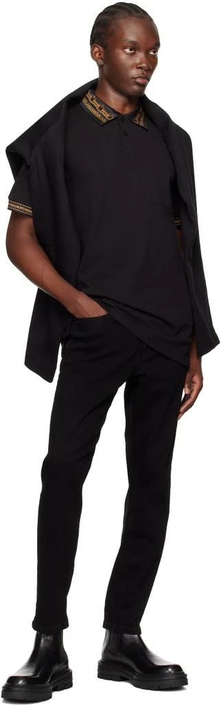 Versace Black Appliqué Sweatshirt 4