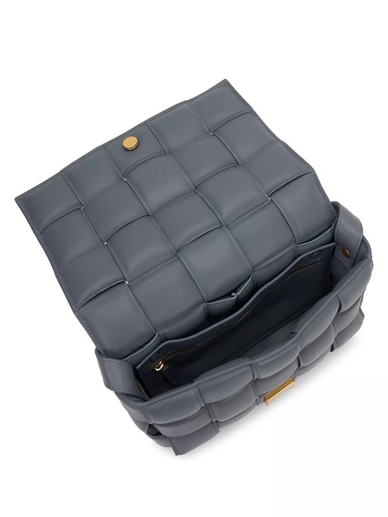 Bottega Veneta The Cassette Padded Leather Crossbody Bag