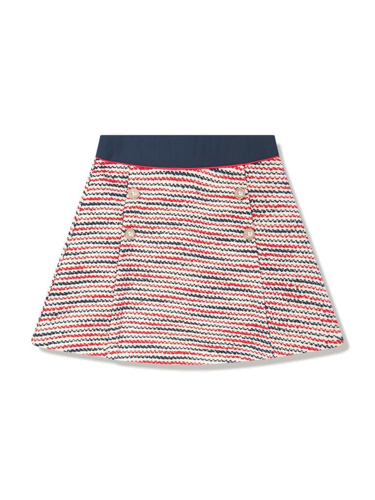 Patachou Patachou Knitted Mesh Skirt