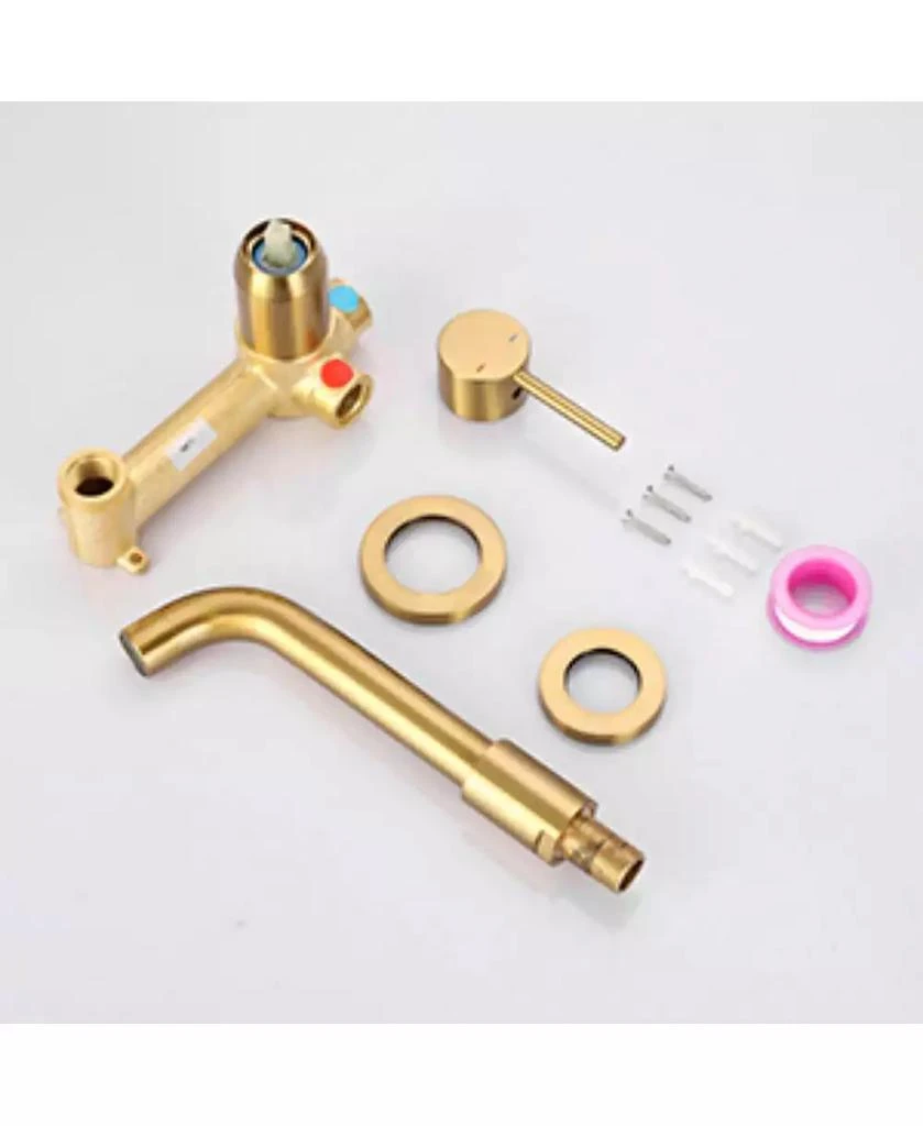 Slickblue Wall Mount Faucet for Bathroom Sink or Bathtub Sleek and Space-Saving Design 9