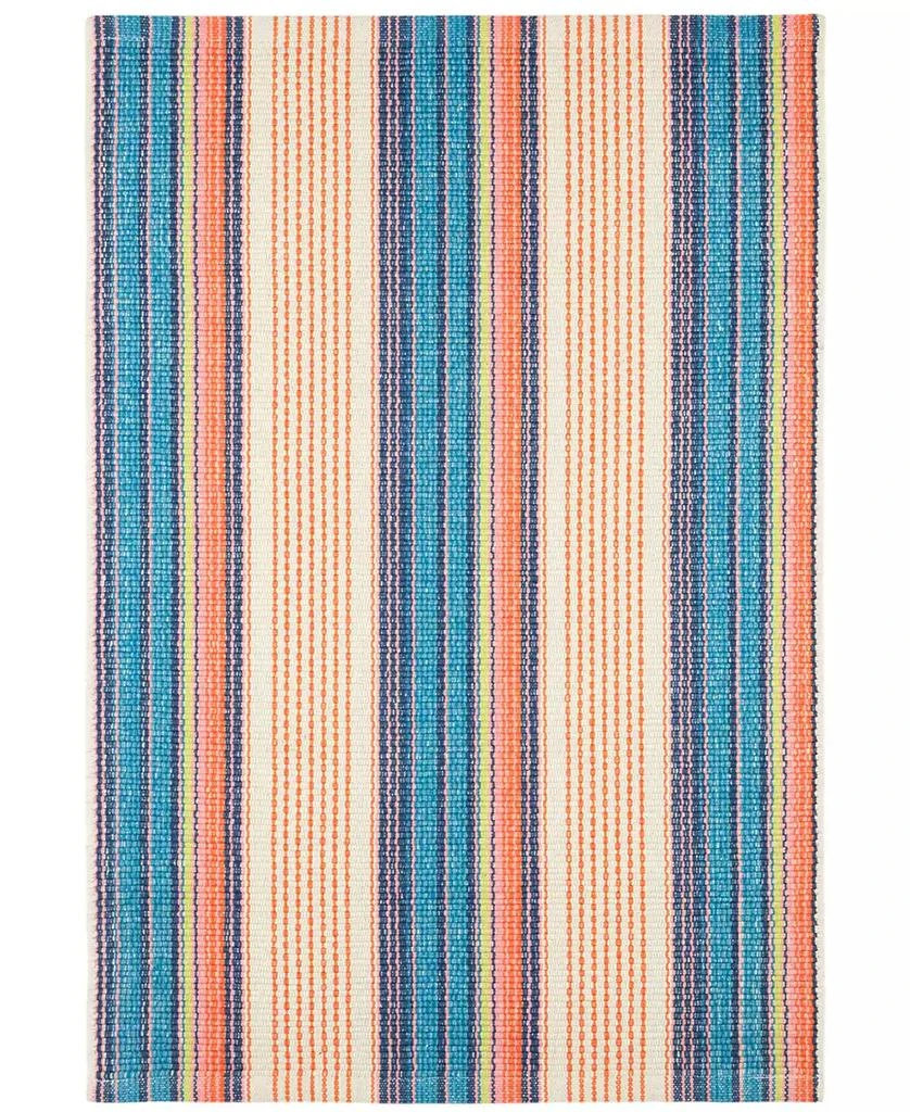 Dash and Albert Rugs by Annie Selke Sloane Stripe DA2028 5
x8
 Area Rug