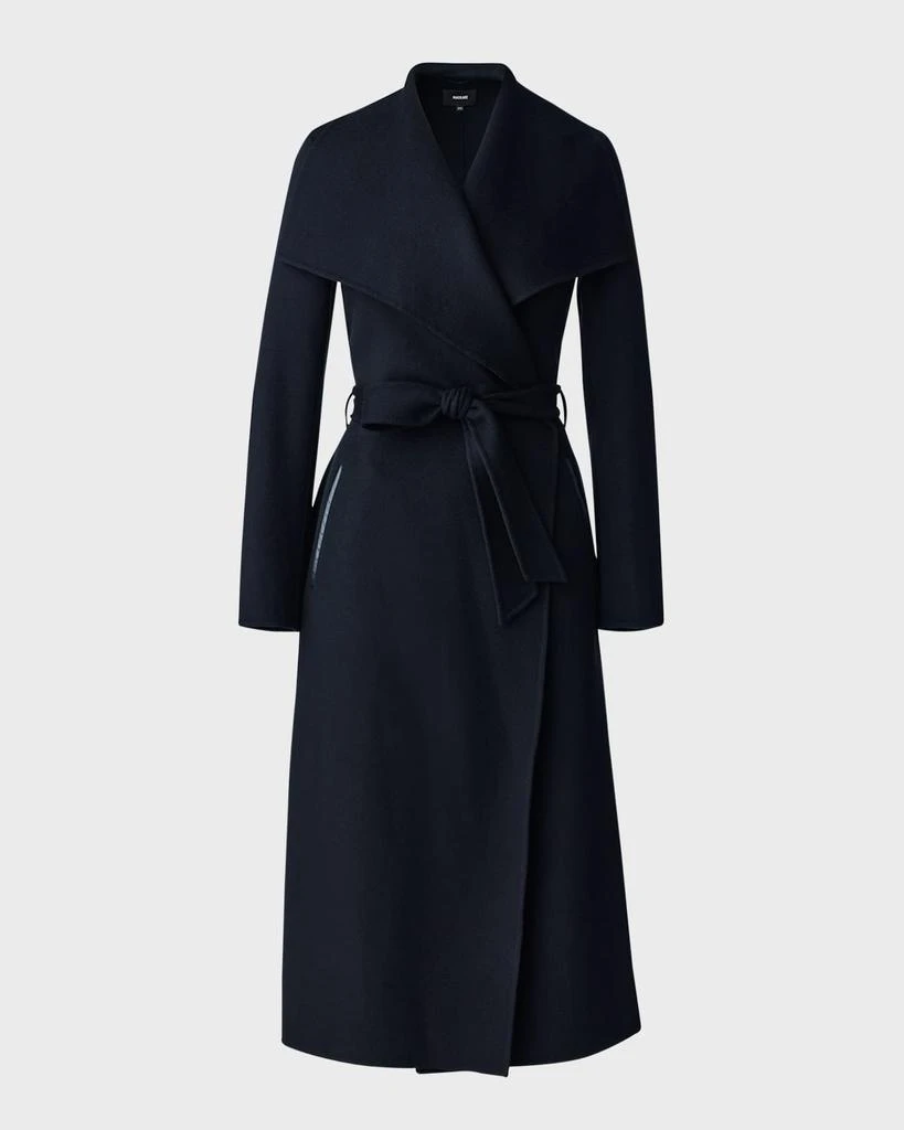 Mackage Mai Wool Belted Wrap Coat 1