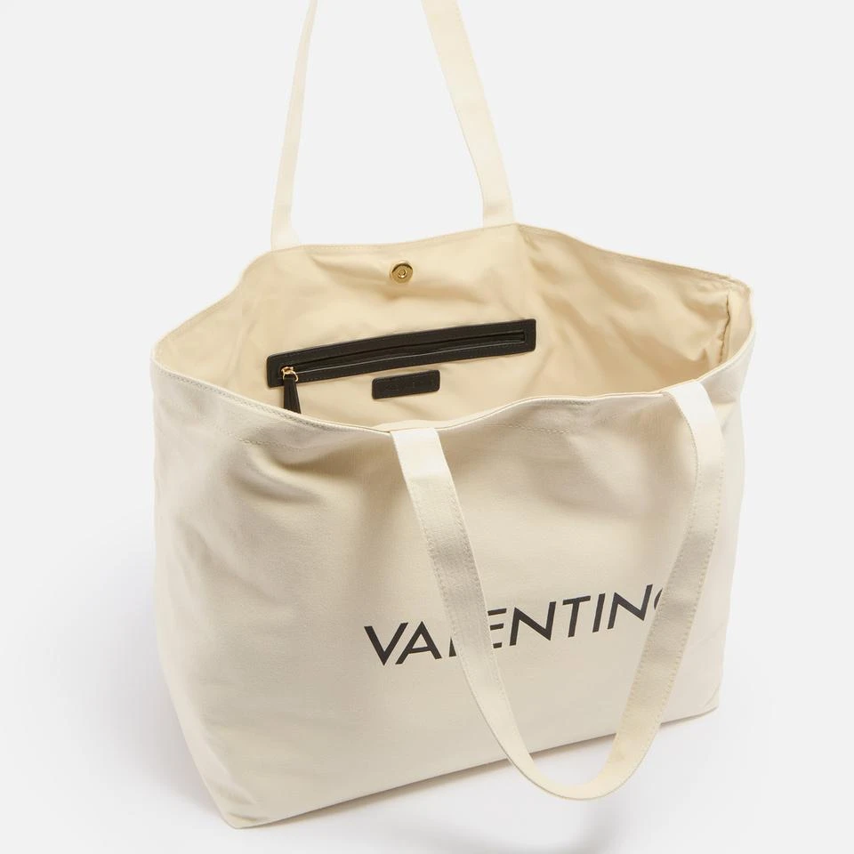 Valentino Valentino Inwood Cotton Canvas Shopping Bag 4