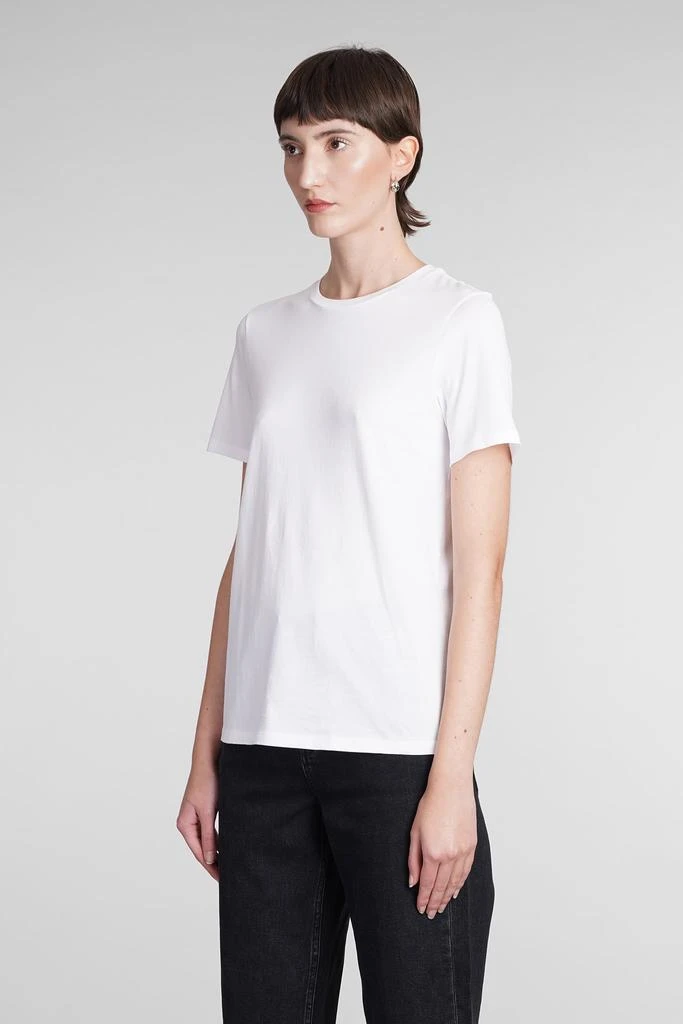 Theory T-shirt In White Cotton 2