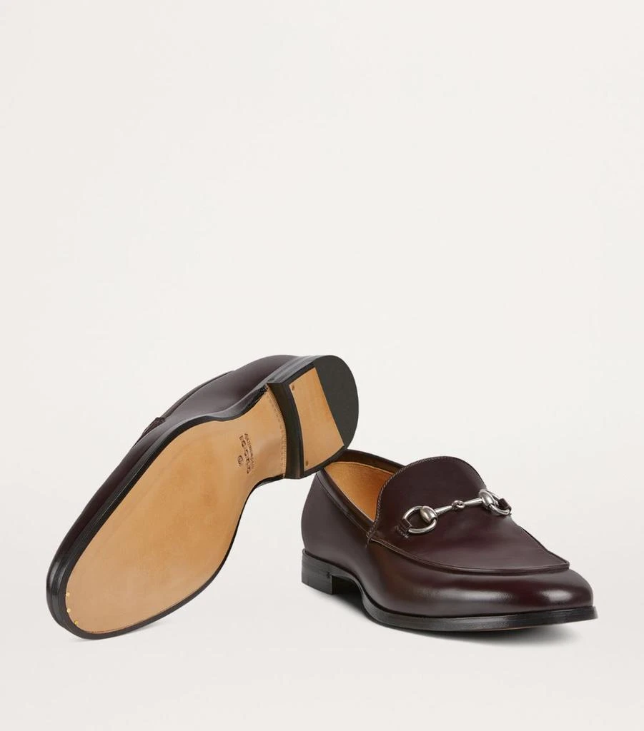 Gucci Leather Horsebit Loafers 5