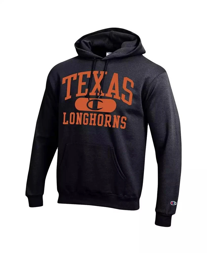 Champion Men's Black Texas Longhorns Arch Pill Pullover Hoodie 2