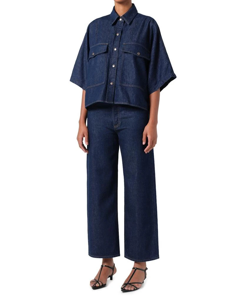 AGOLDE Taron Dolman Denim Shirt 2